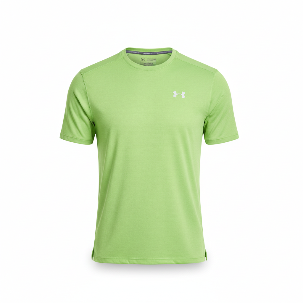 Under Armour Trail Run SS T-Shirt - Neon Green