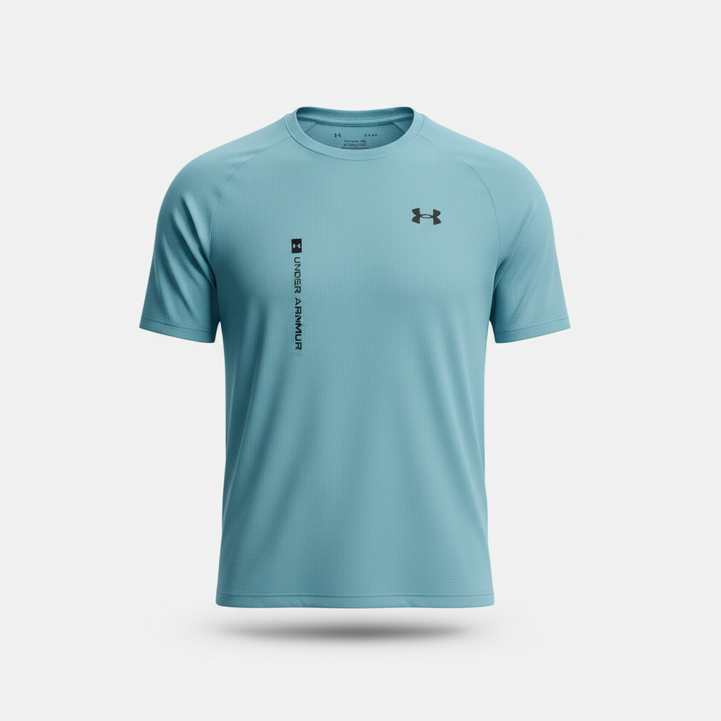Under Armour Tech Textured T-Shirt - Light Blue