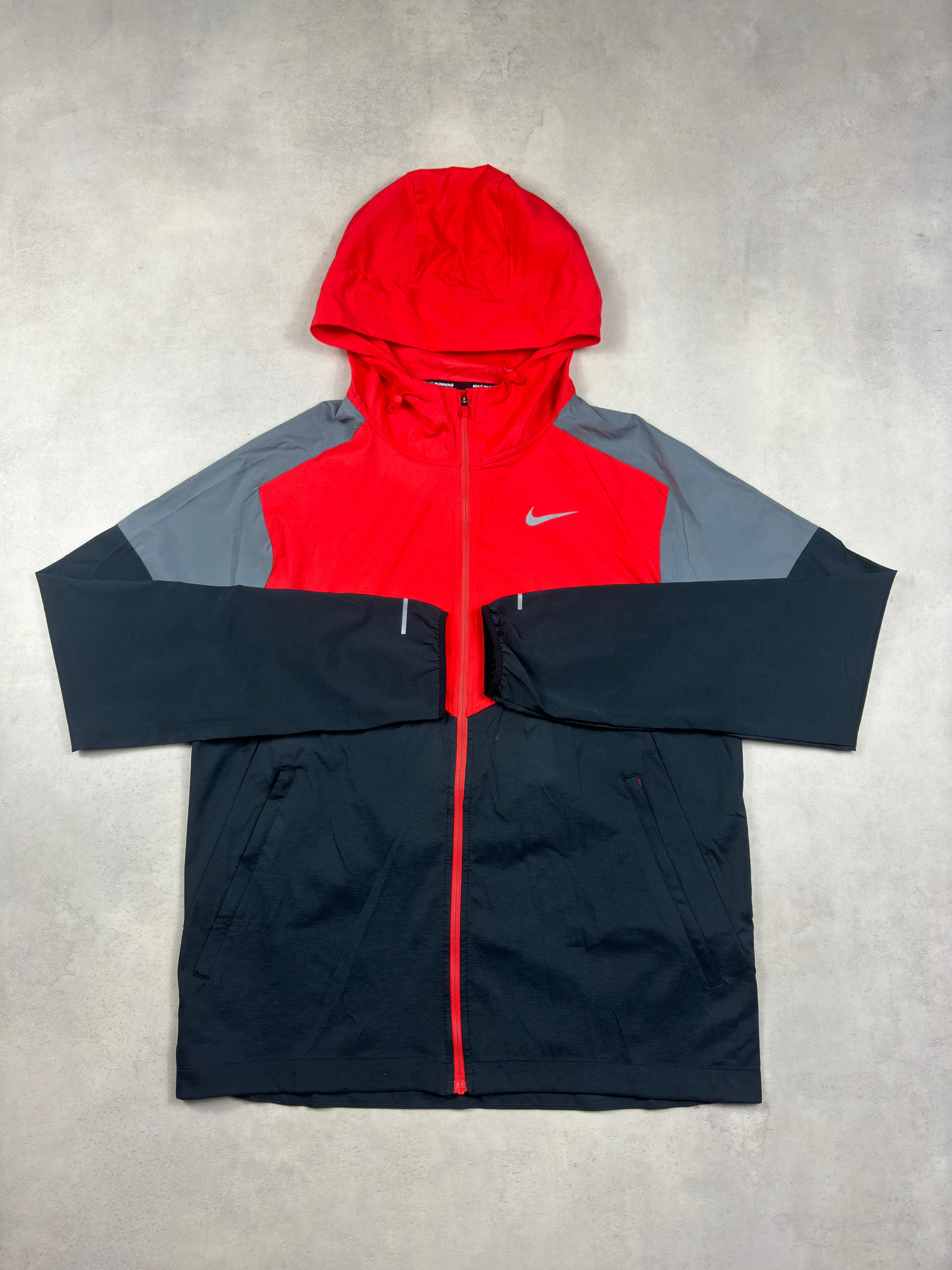 Nike UV  Windrunner - Crimson Red & Black