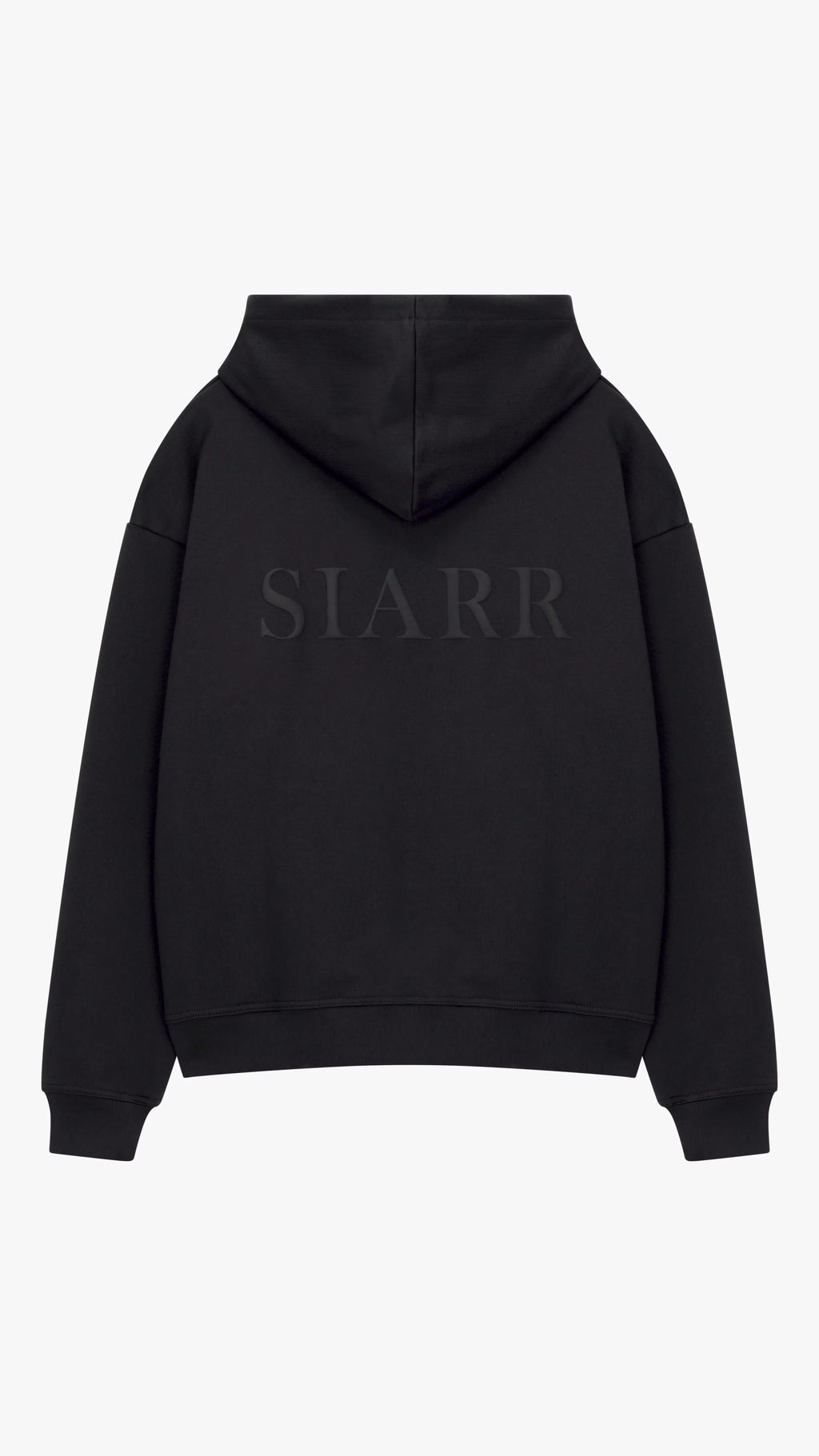 Siarr Puff Hoodie - Black