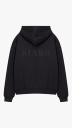 Siarr Puff Hoodie - Black
