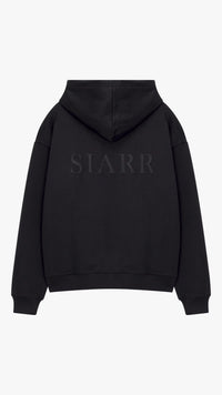 Siarr Puff Hoodie - Black