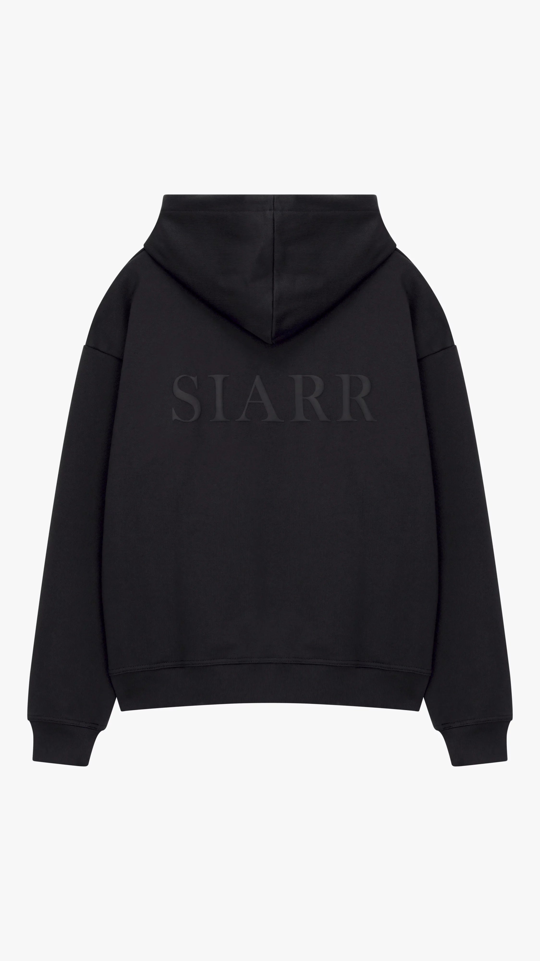 Siarr Puff Hoodie - Black