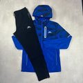 Trailberg Blue Surf The Web Windrunner & Black AW25 Cloud Pants Tracksuit