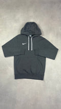 Nike Club Swoosh Hoodie Charcoal Grey