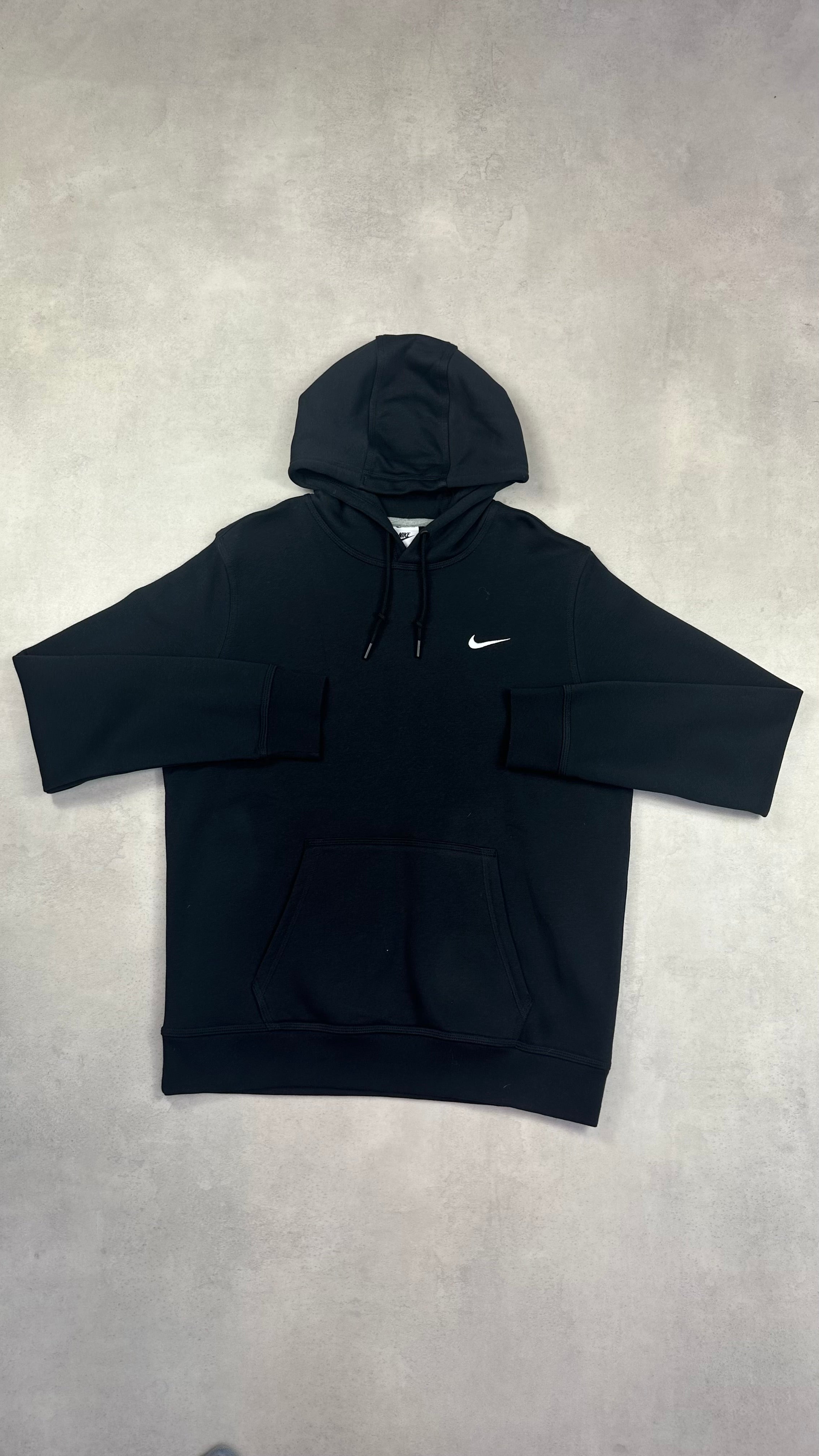 Nike Club Swoosh Hoodie Black