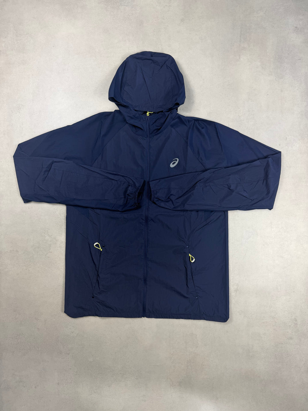 Asics Midnight Navy Windrunner & Core Shorts Duo Set