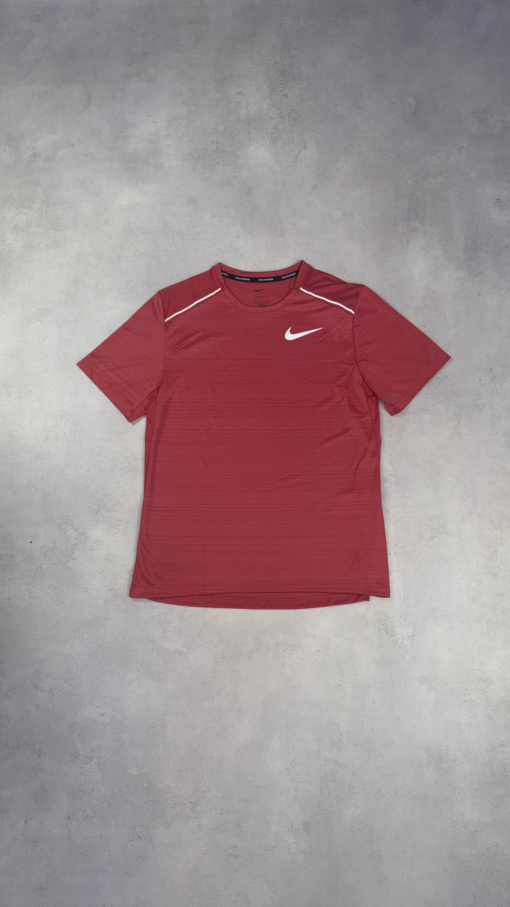 Nike Miler T-Shirt - Adobe Red