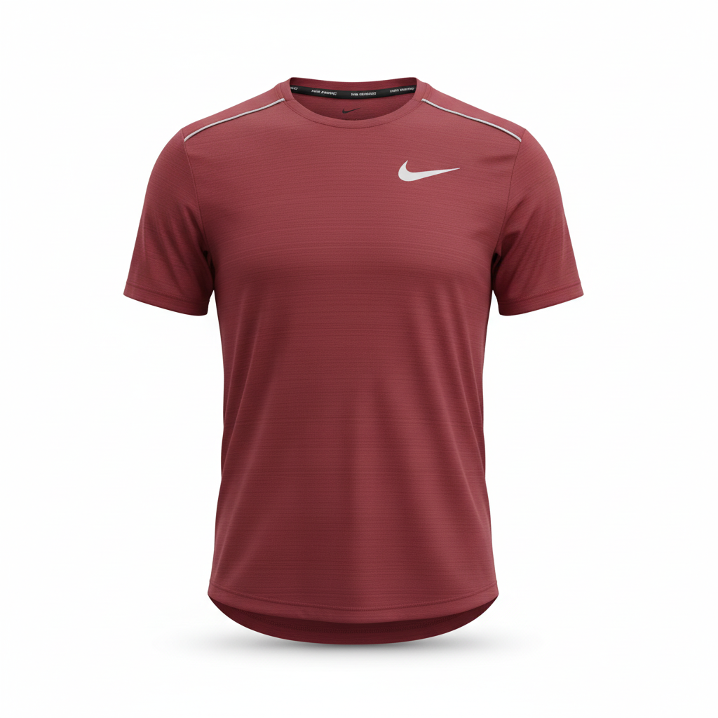 Nike Miler T-Shirt - Adobe Red