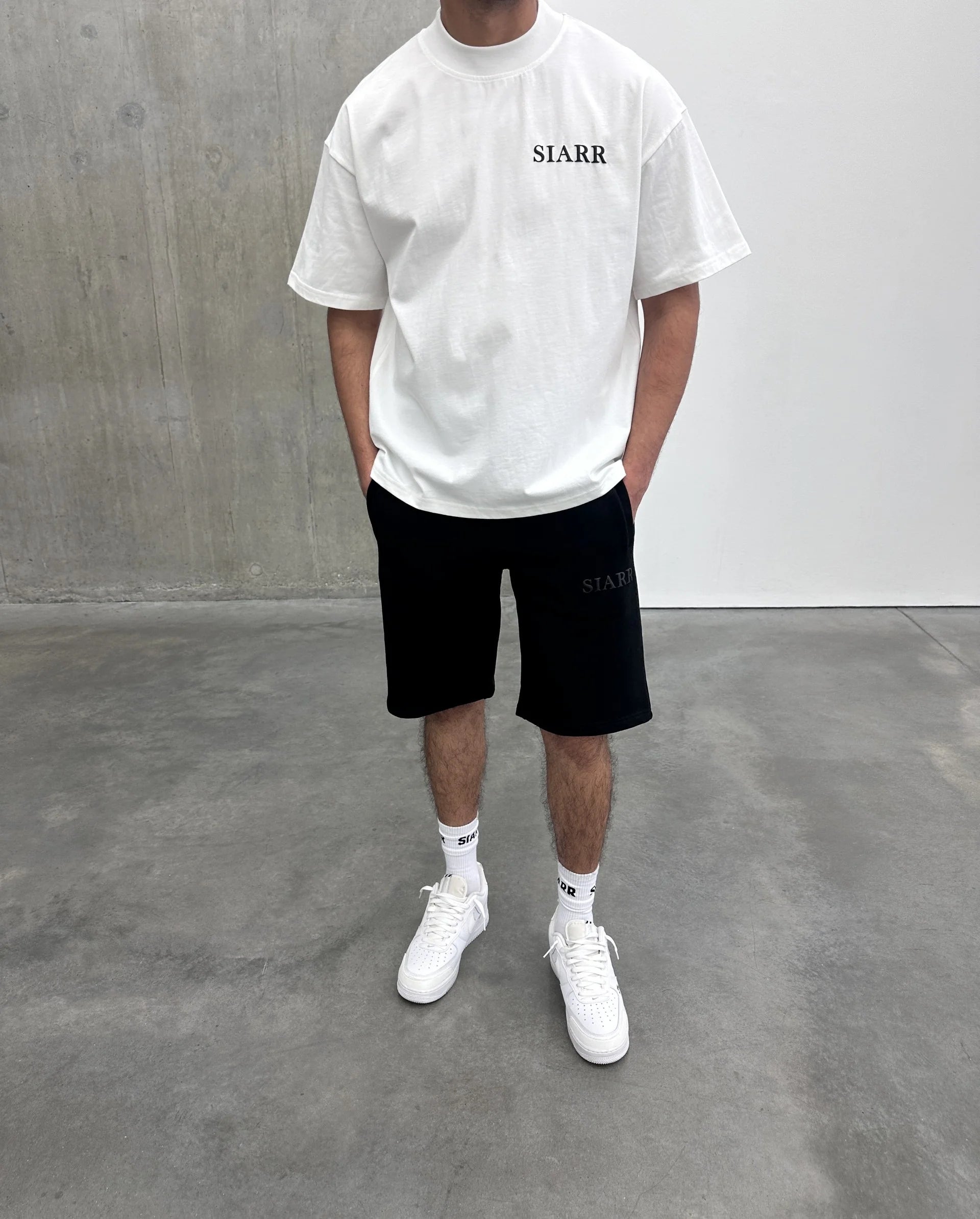 Siarr Puff Shorts - Black