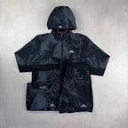 Trailberg Black Fragment 2.0 Windrunner, T-Shirt & Shorts Trio Set