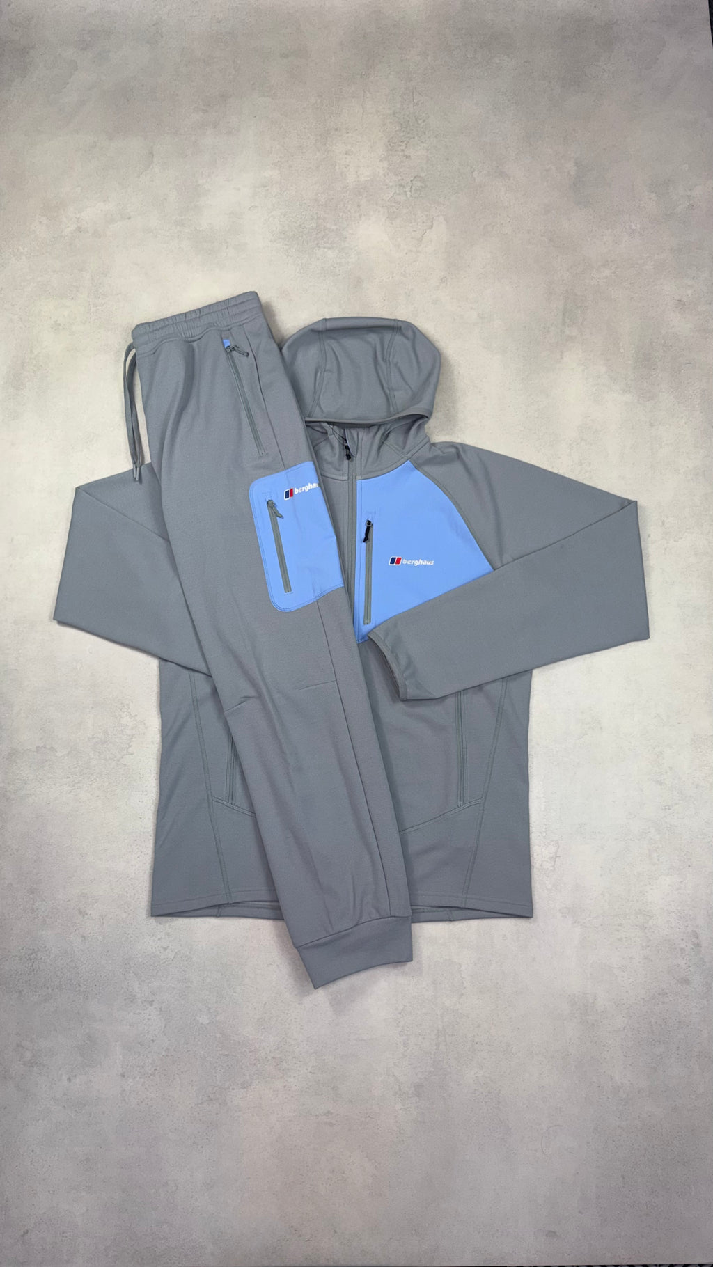 Berghaus Pavey Jacket - Grey/Light Blue