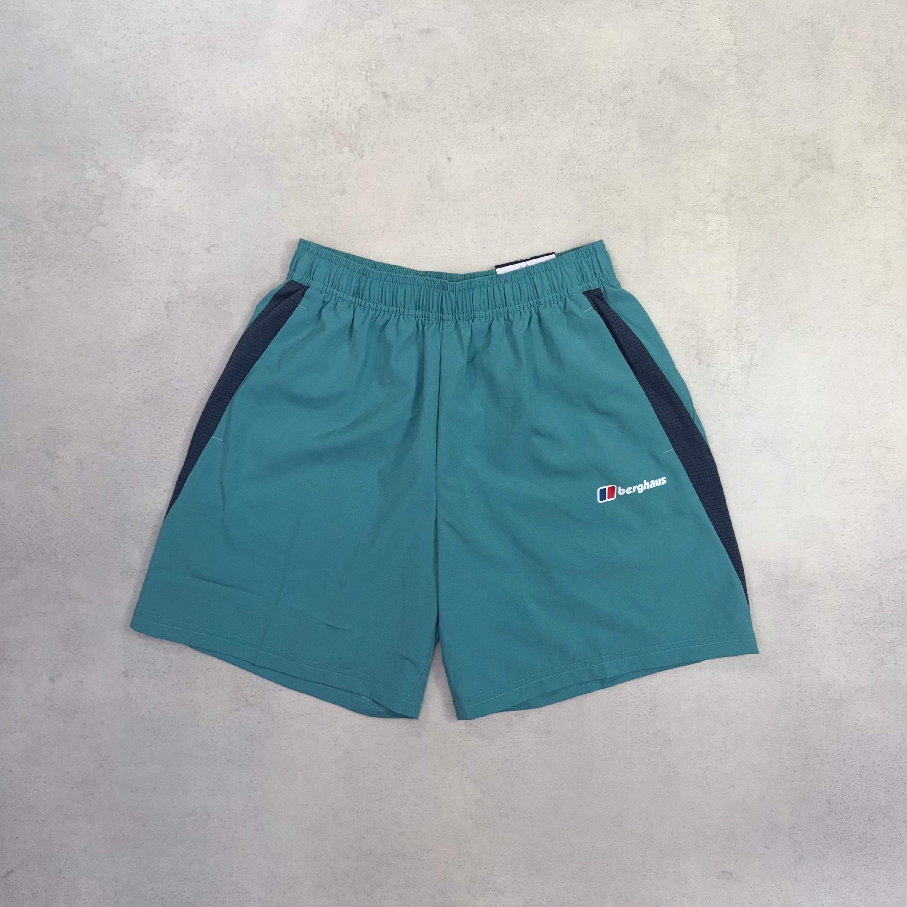 Berghaus 24/7 Explorer T-Shirt & Arcmotion Tech Shorts - Teal Green/Navy