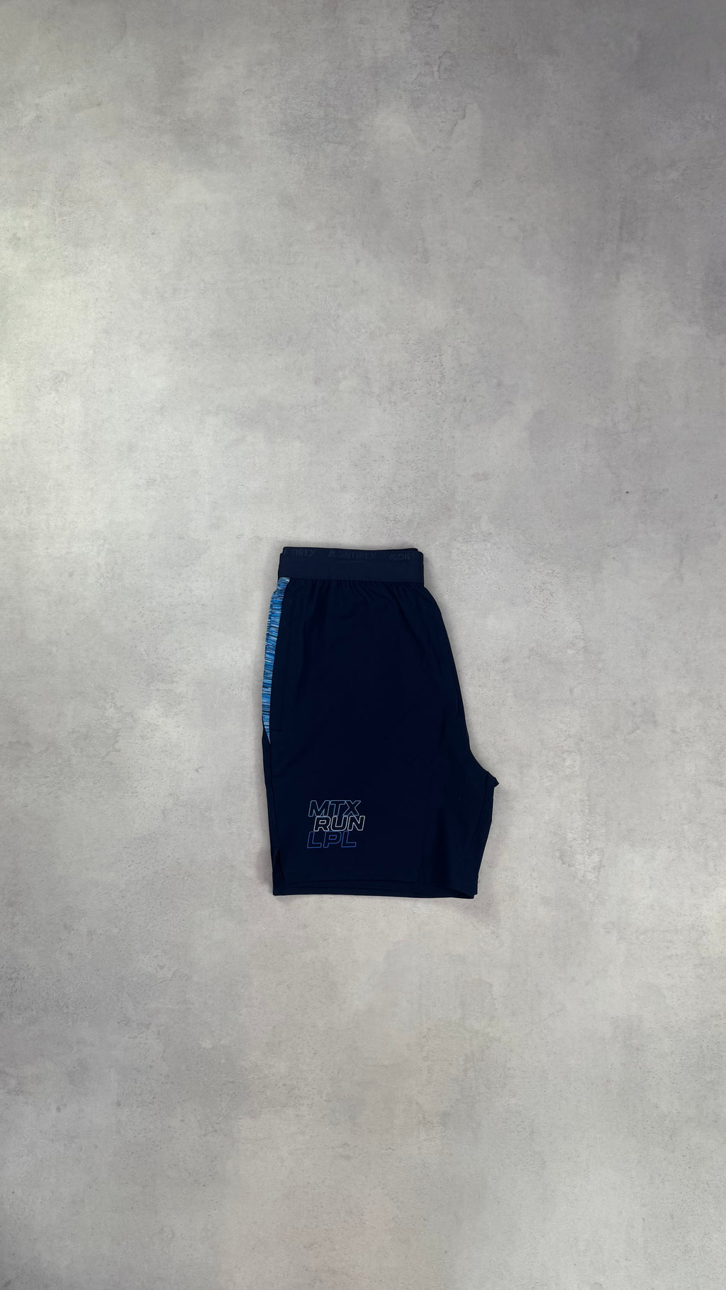 Montirex x LPL Run City Shorts - Navy/Blue