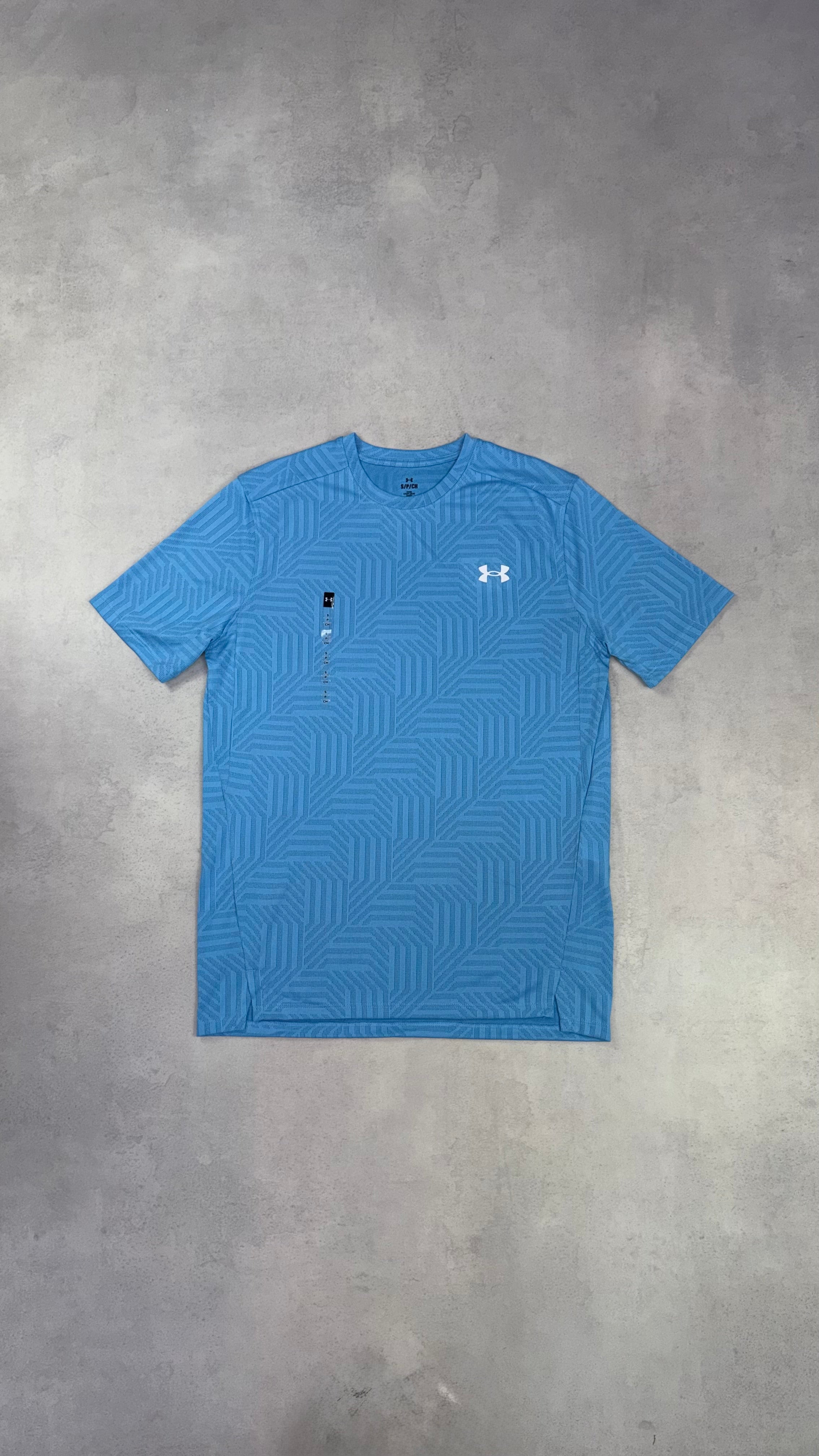Under Armour Tech Vent Geotessa SS T-Shirt - Blue