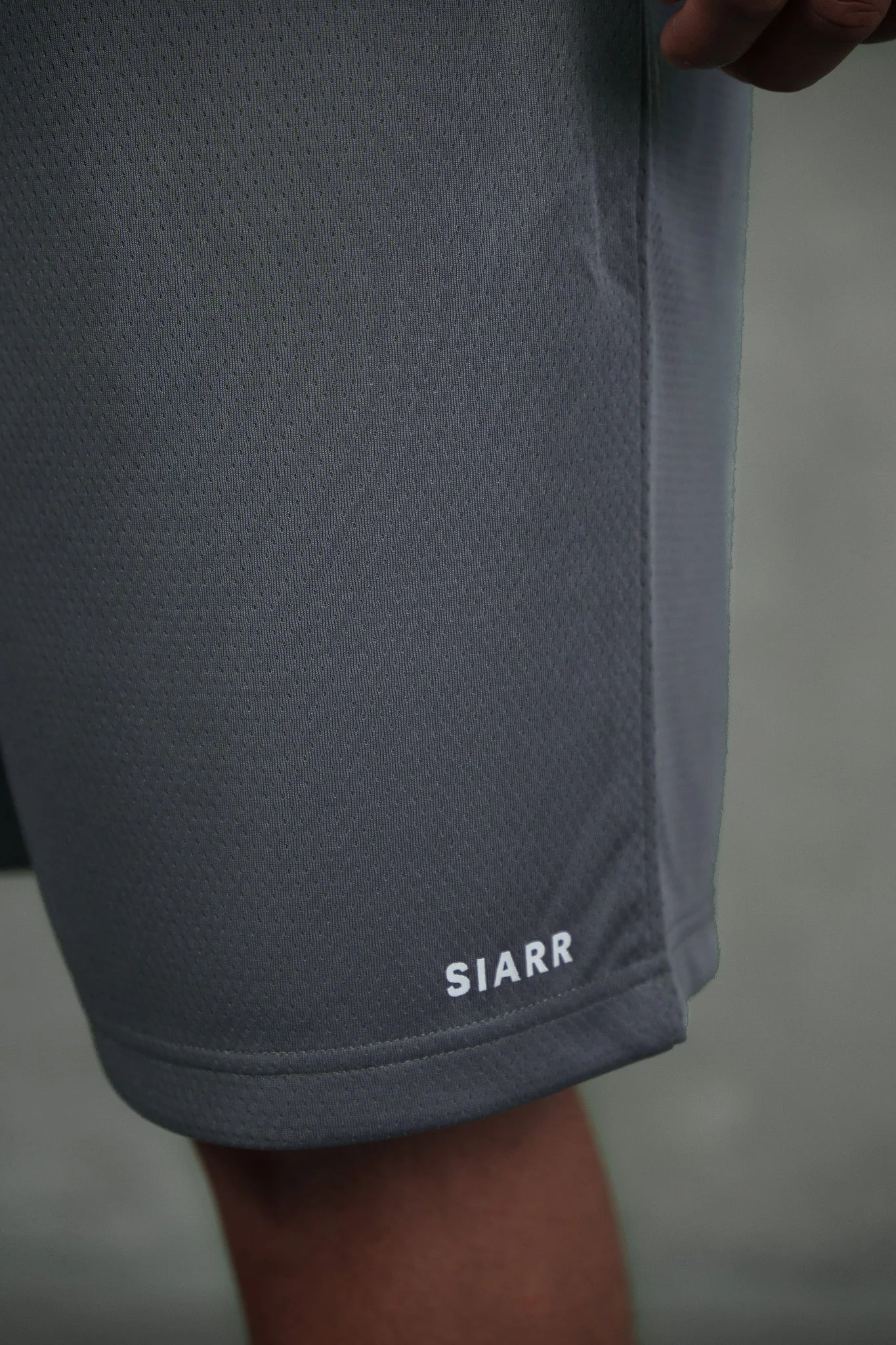 Siarr Mesh Shorts - Grey
