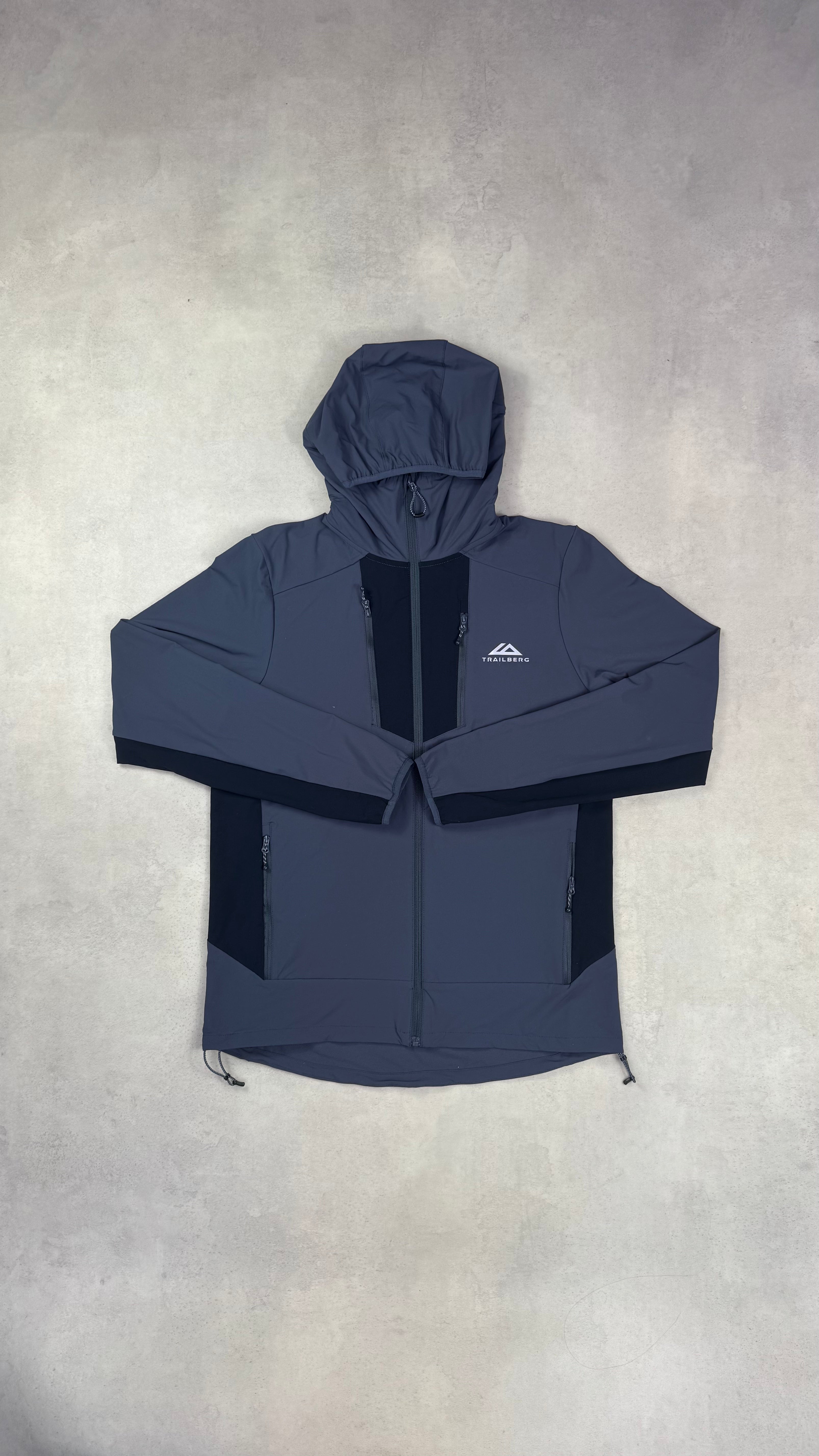 Trailberg Faltenjura Windrunner - Ombre Blue/Salute
