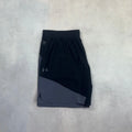 Under Armour Peak Woven Hybrid Shorts - Black/Grey