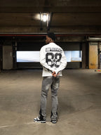 Siarr Speedway L/S T-Shirt - White