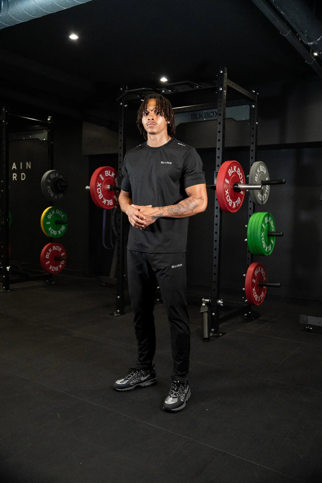 Siarr Perforamce T-Shirt - Black