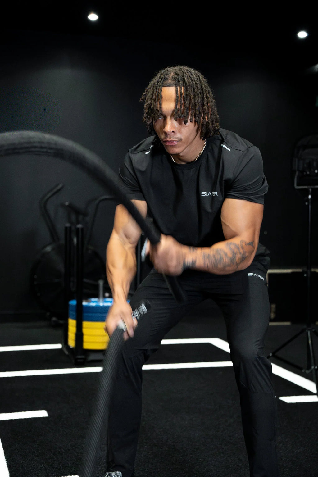 Siarr Perforamce T-Shirt - Black