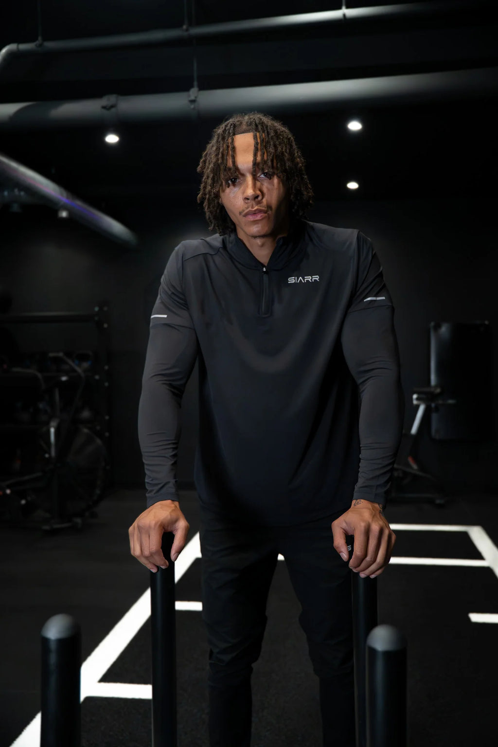 Siarr Performance 1/4 Zip - Black