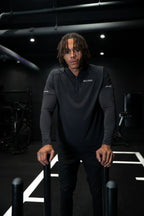 Siarr Performance 1/4 Zip - Black