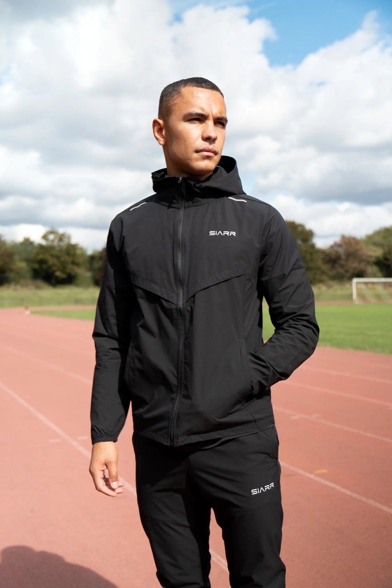 Siarr Performance Windrunner - Black