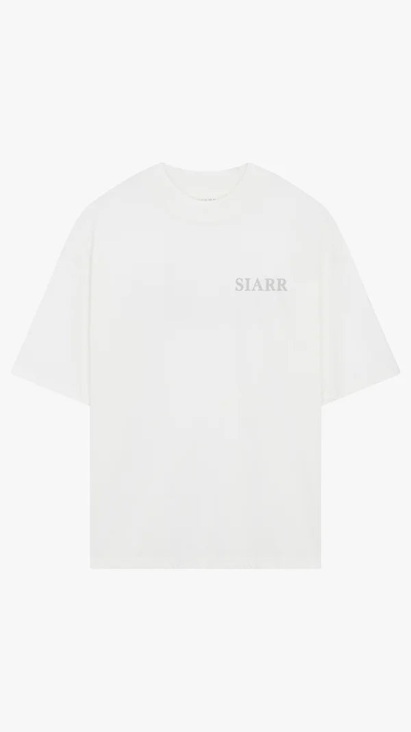 Siarr Puff T-Shirt - White/Grey
