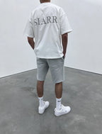 Siarr Puff T-Shirt - White/Grey