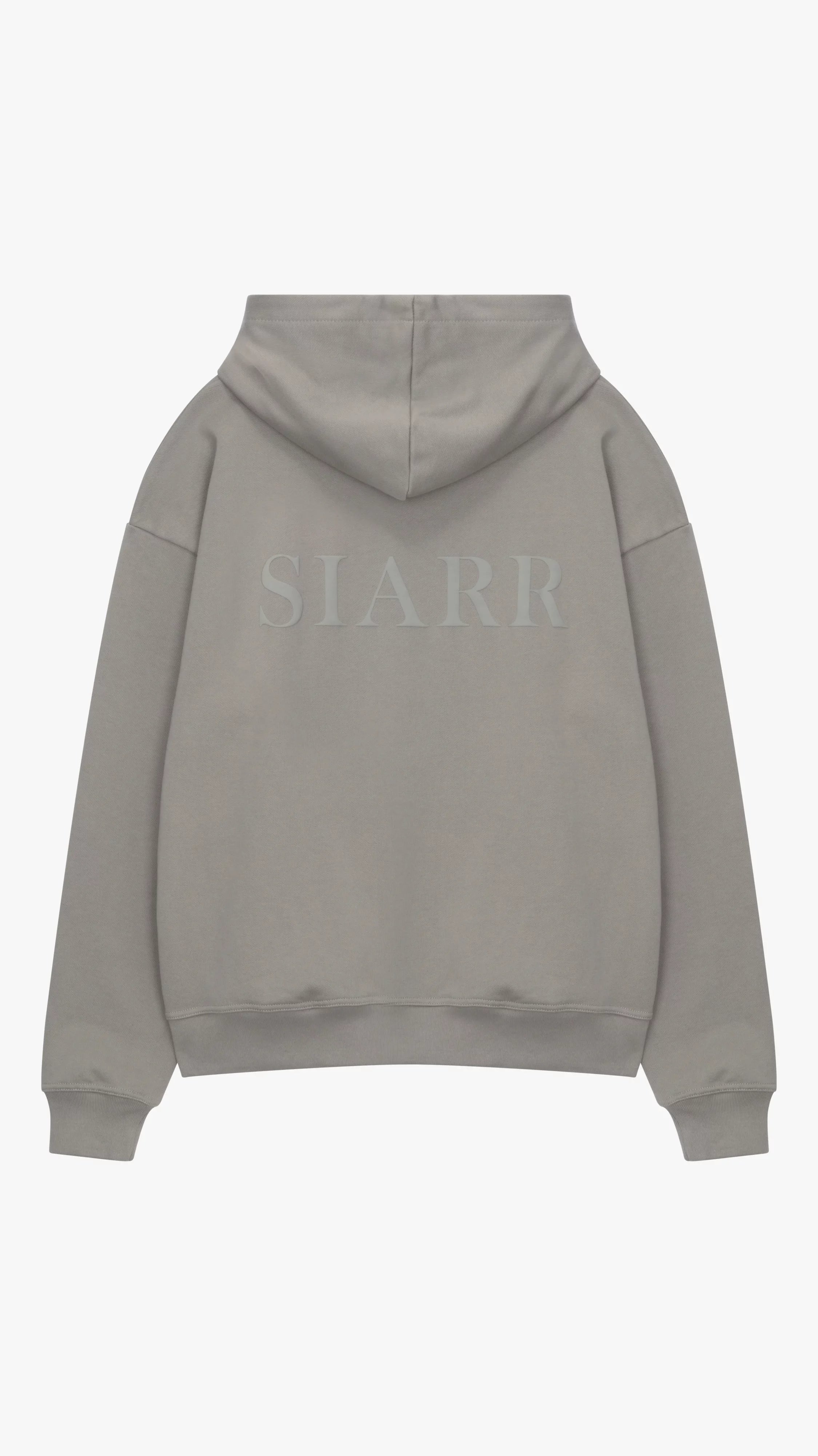 Siarr Puff Hoodie - Dove Grey