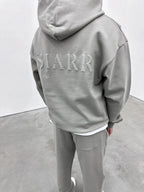 Siarr Puff Hoodie - Dove Grey