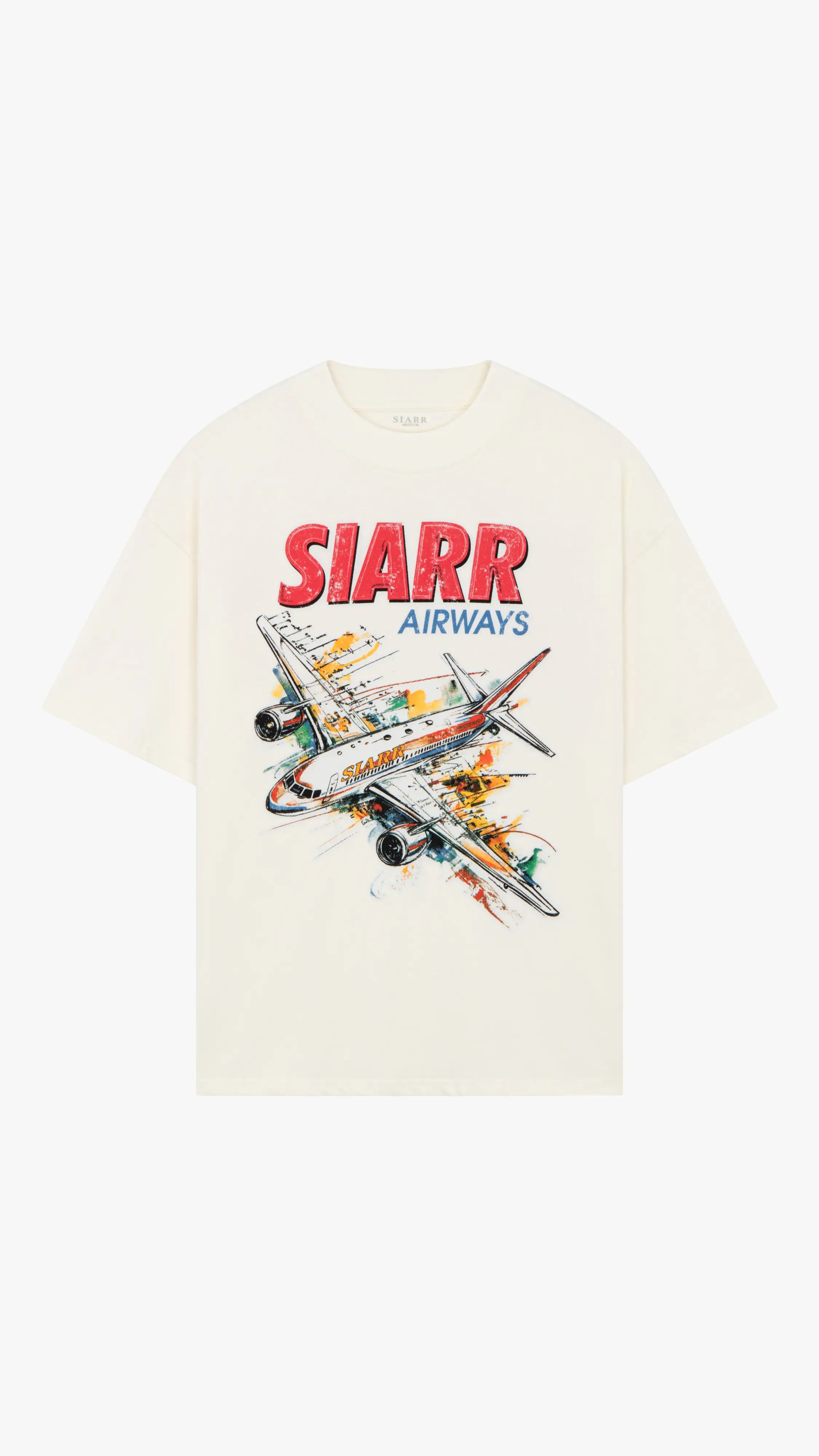Siarr Aeroplane T-Shirt - White