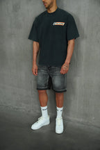 Siarr Take The Risk T-Shirt - Vintage Black
