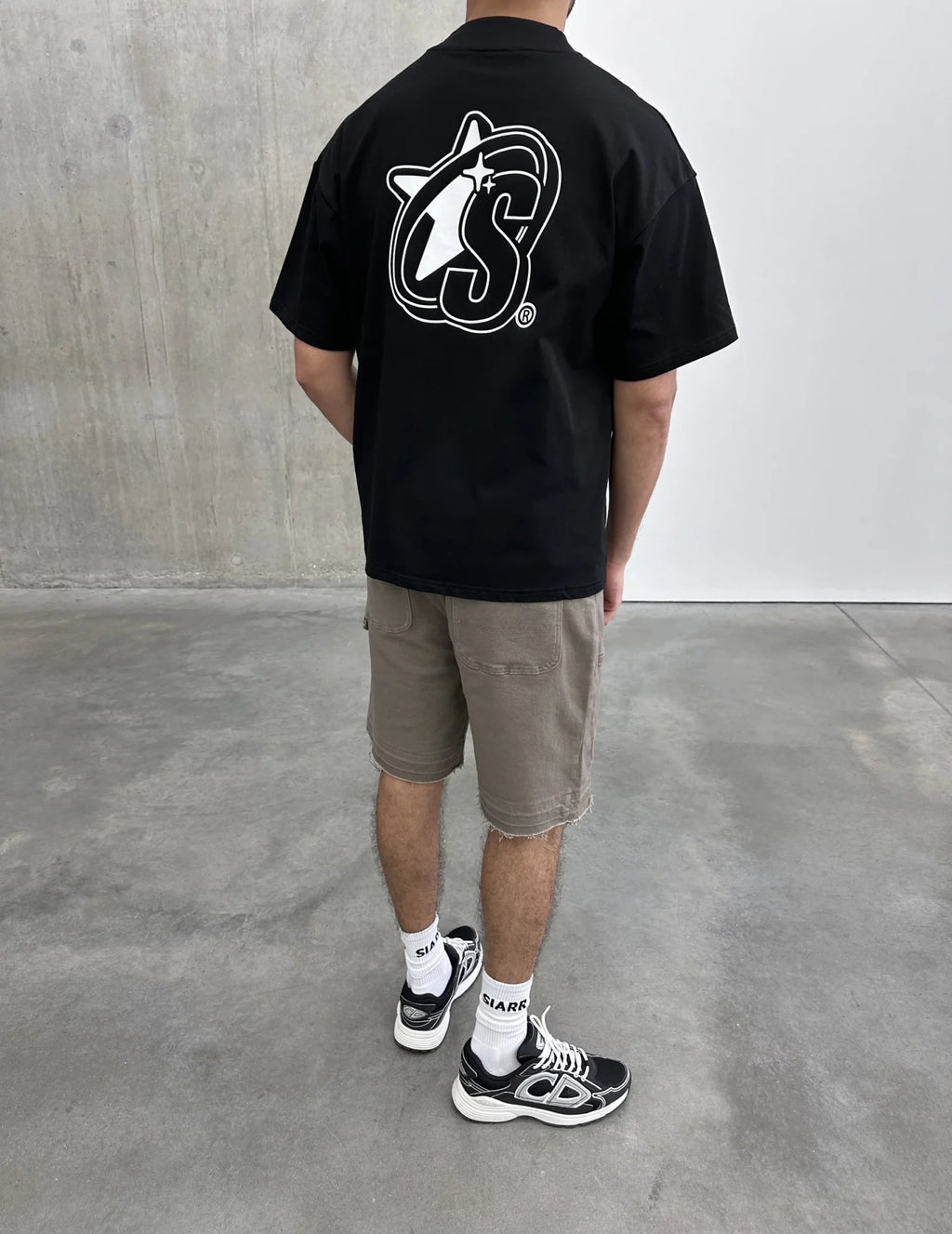 Siarr Logo T-Shirt - Black