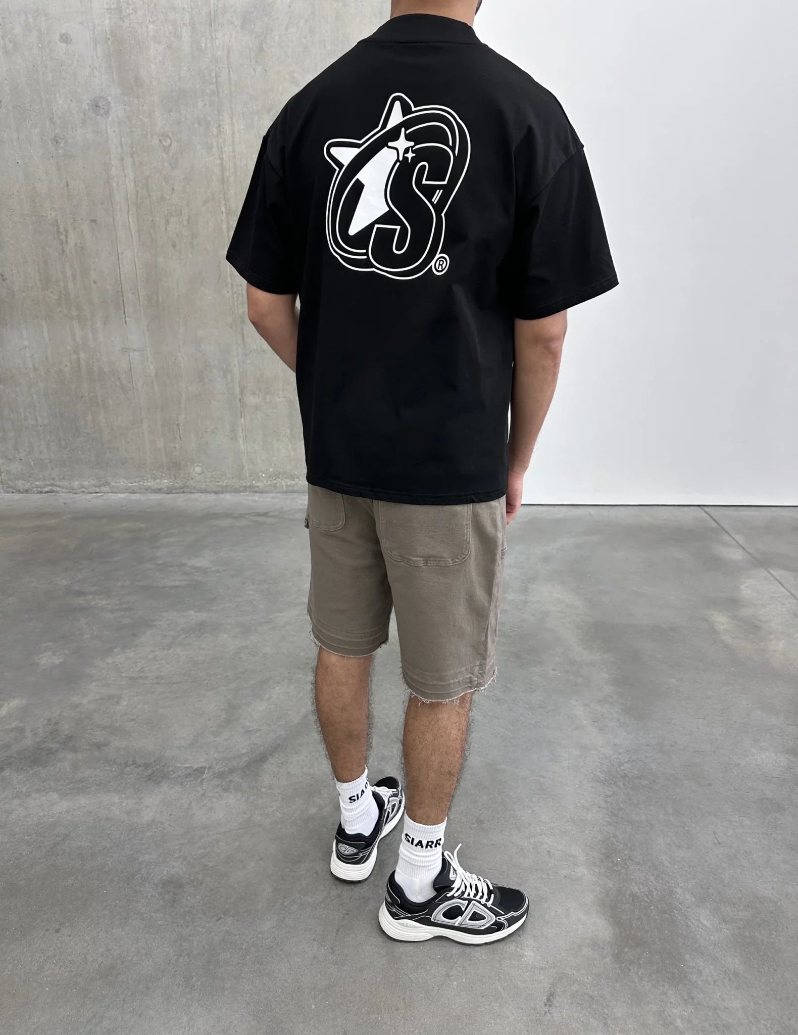 Siarr Logo T-Shirt - Black