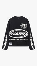 Siarr Speedway L/S T-Shirt - Black