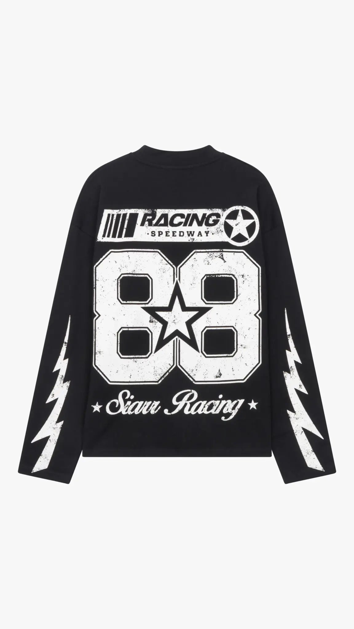 Siarr Speedway L/S T-Shirt - Black