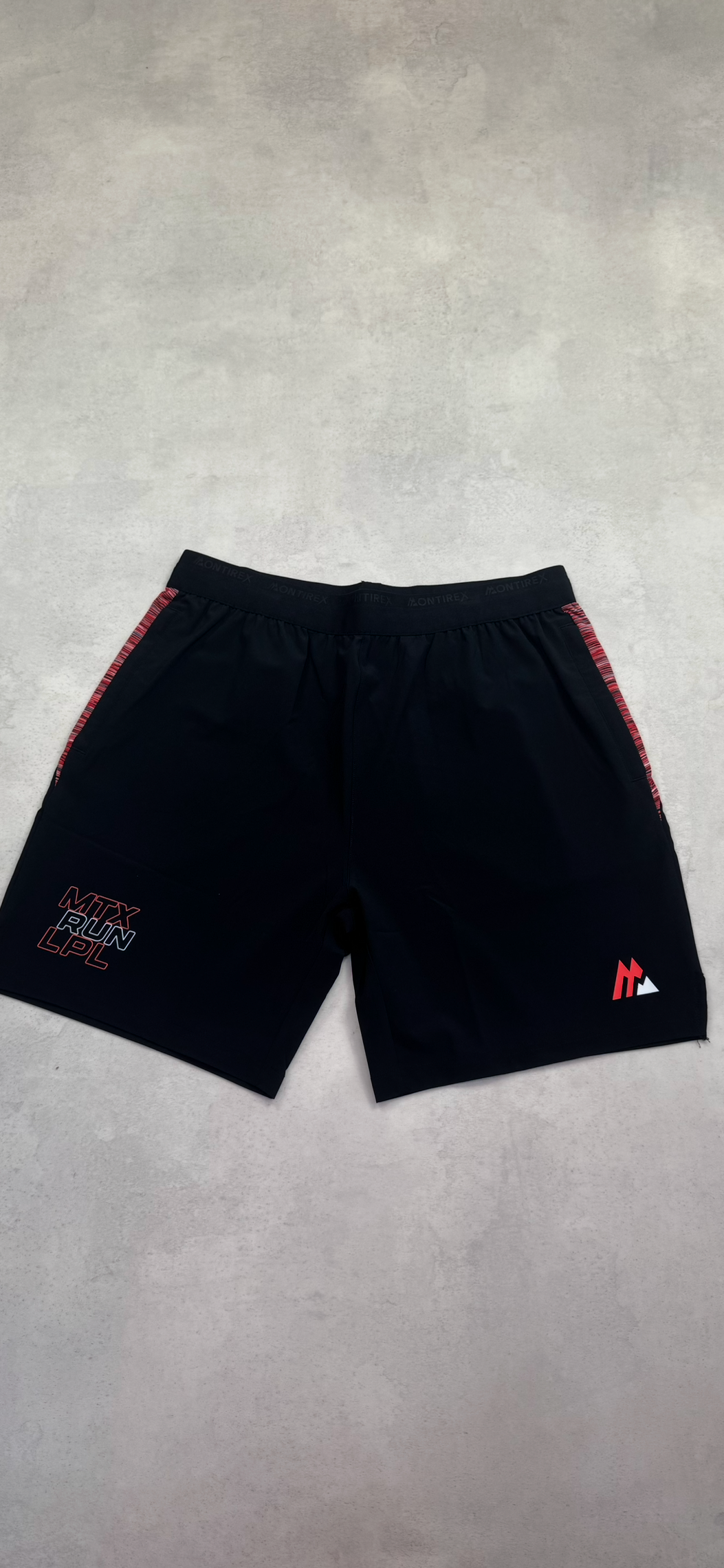 Montirex x LPL Run City Shorts - Red/Black