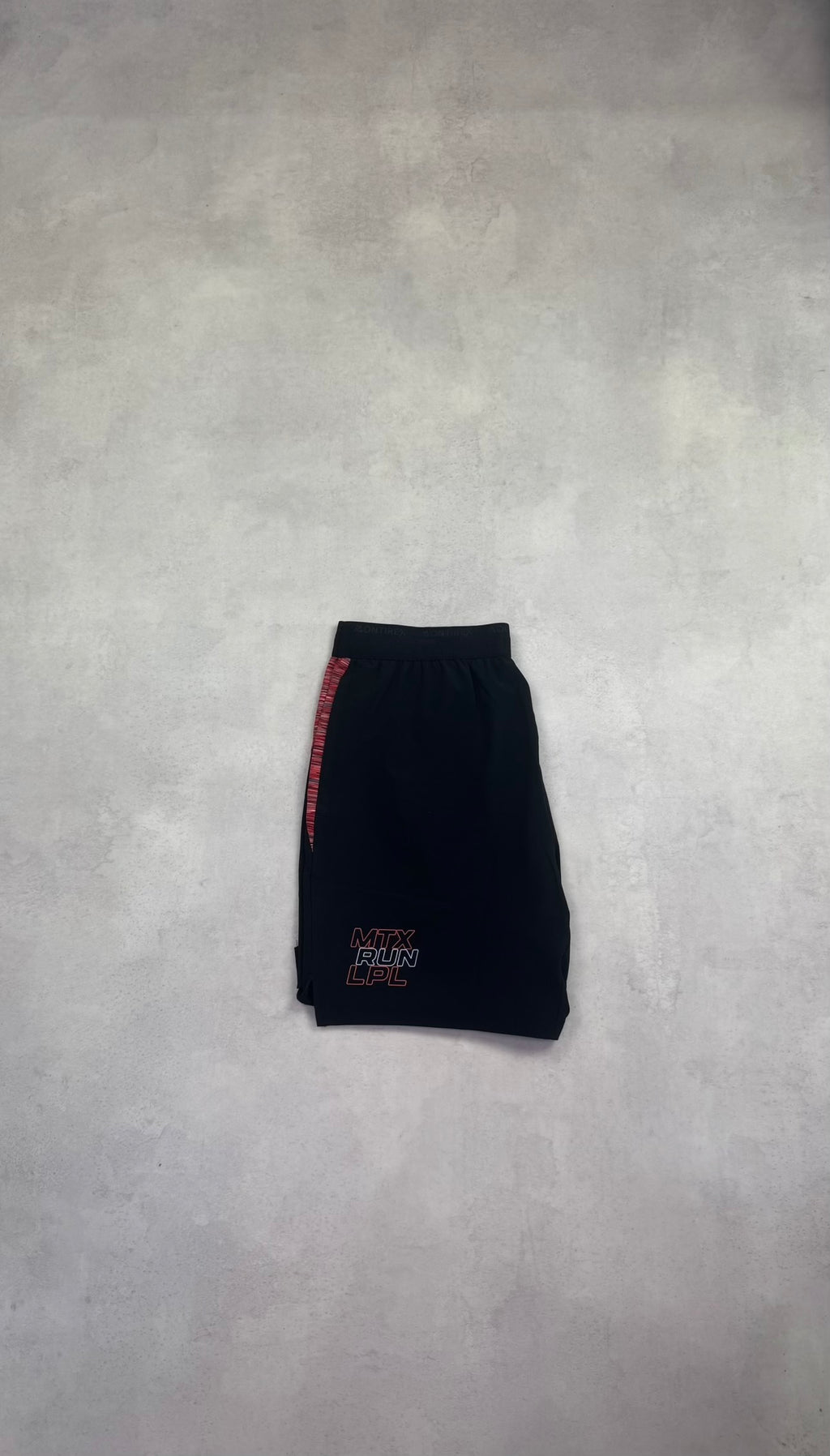 Montirex x LPL Run City Shorts - Red/Black