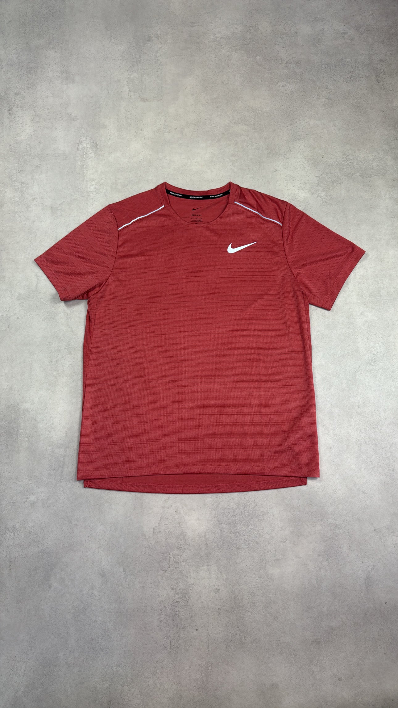 Nike Miler T-Shirt Adobe Red