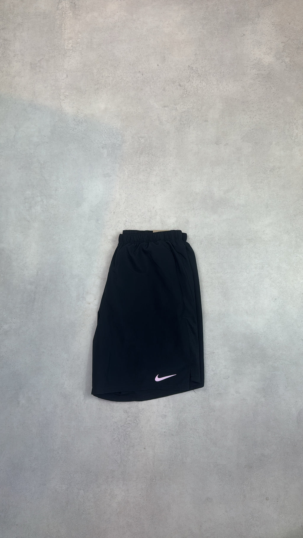 Nike Purple/Black Windrunner, Black Miler T-Shirt & Black Challenger Shorts Trio Set