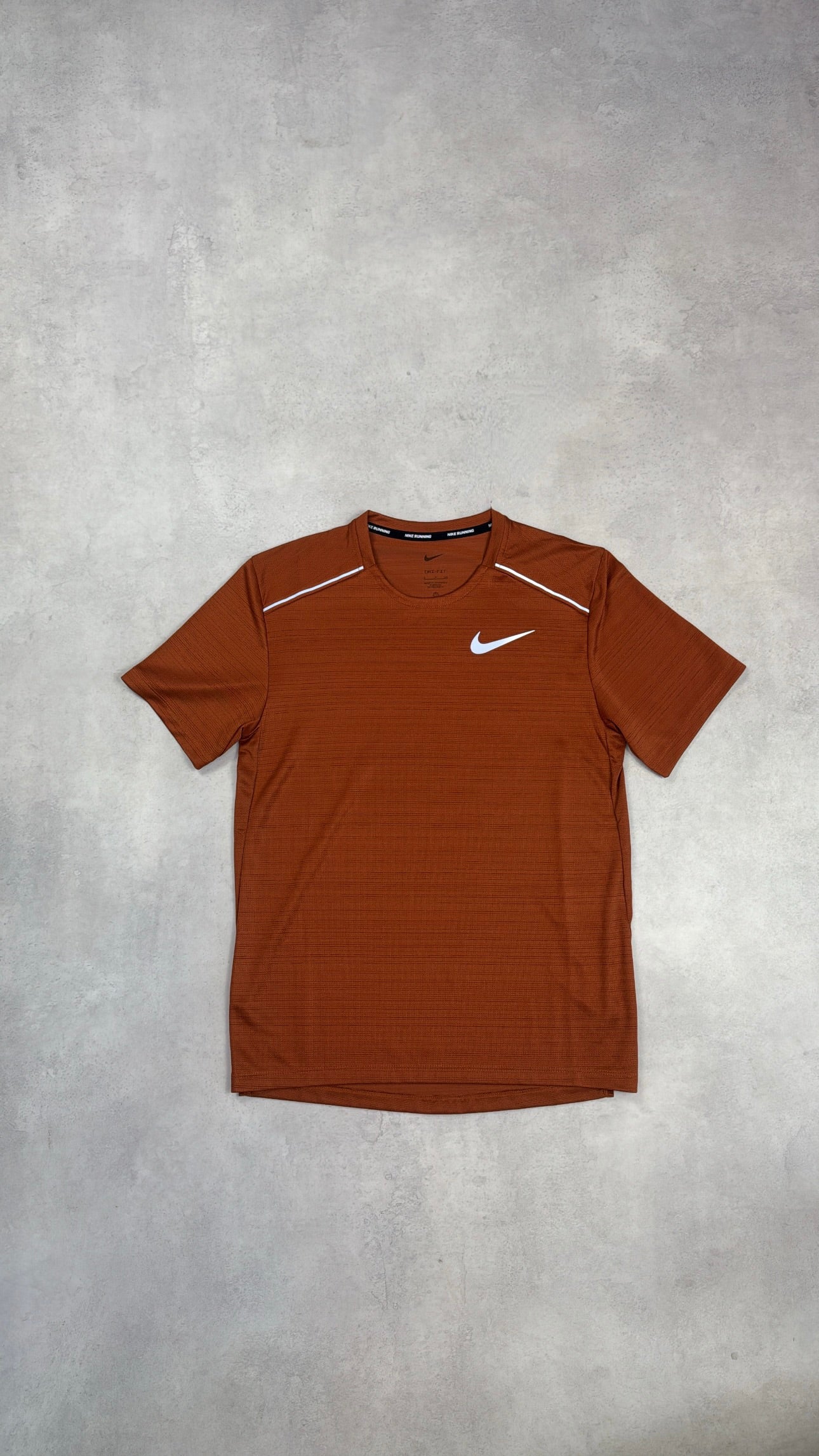 Nike Miler Flash T-shirt Dark Russet