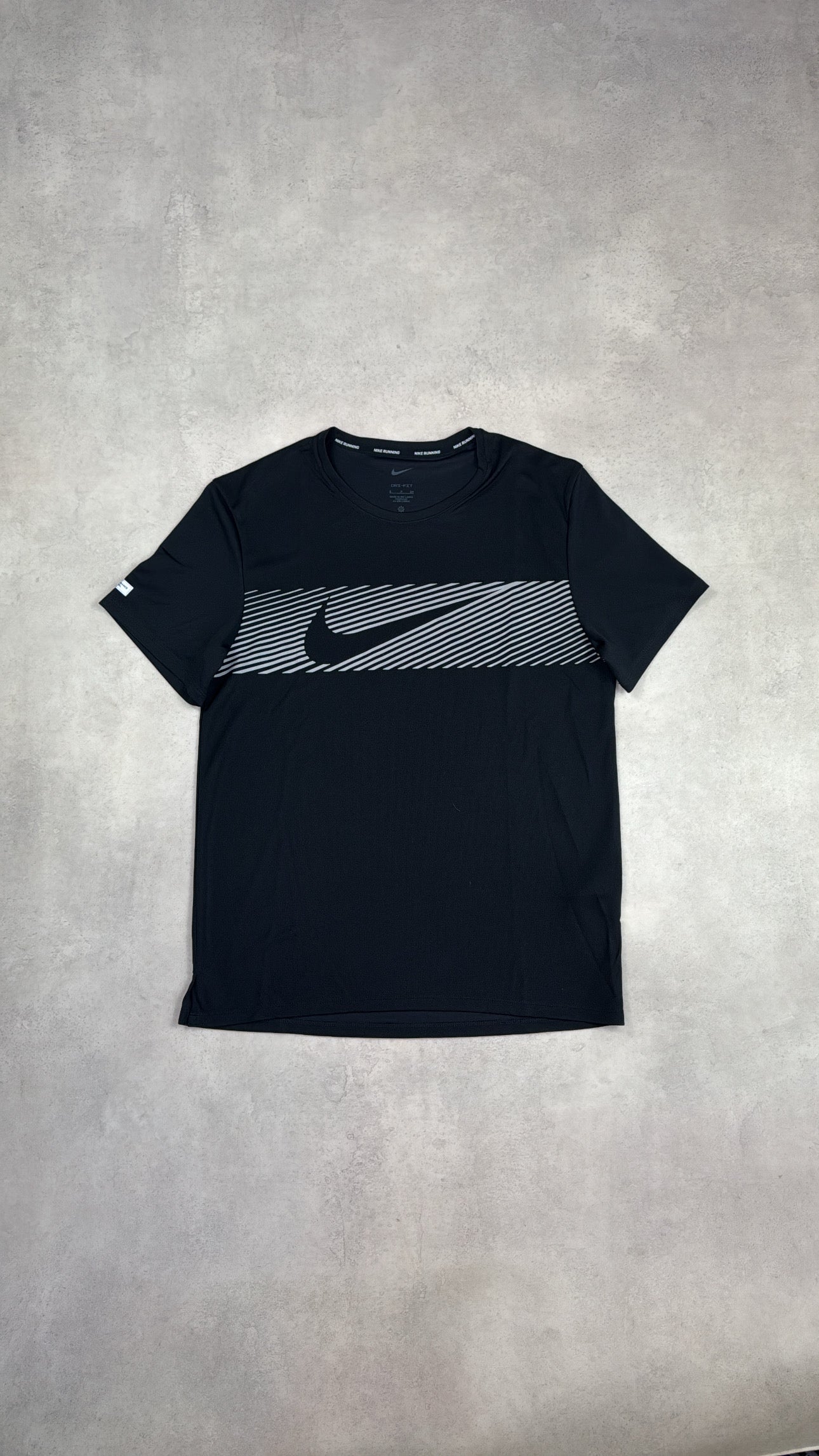 Nike Miler Flash T-shirt Black