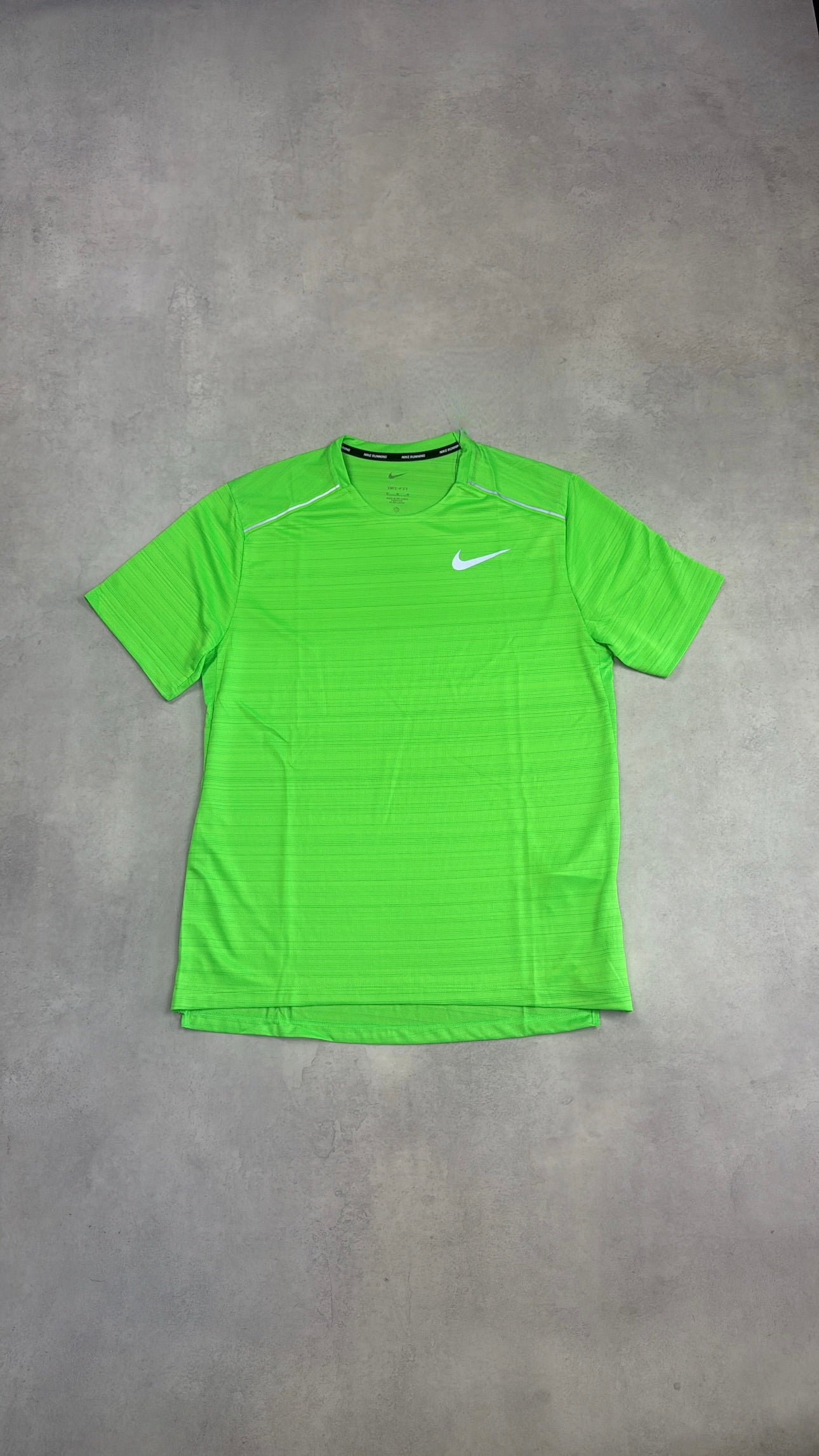 Nike Miler T-shirt Green Strike
