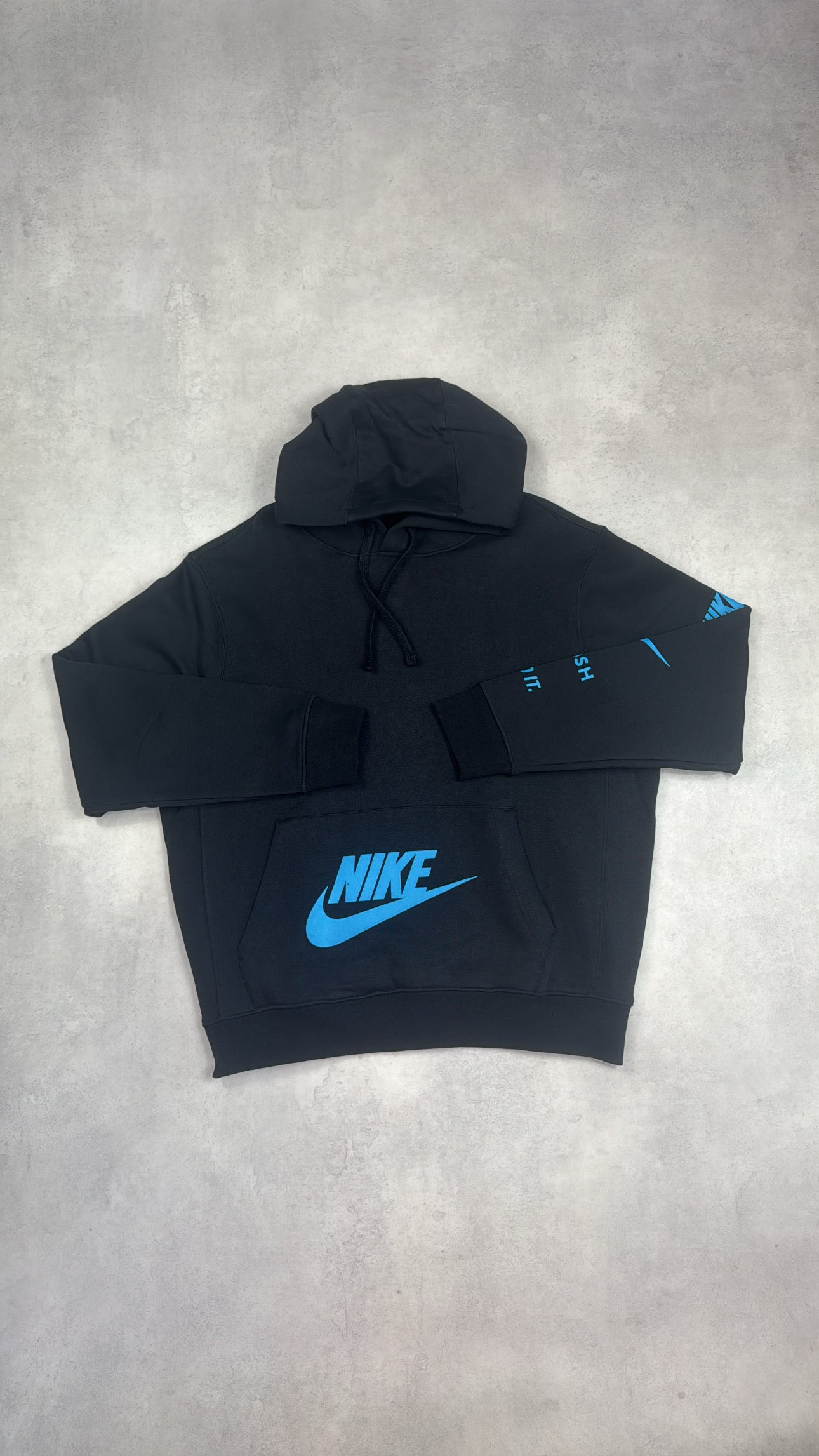 Nike Standard Issue hoodie Black Blue