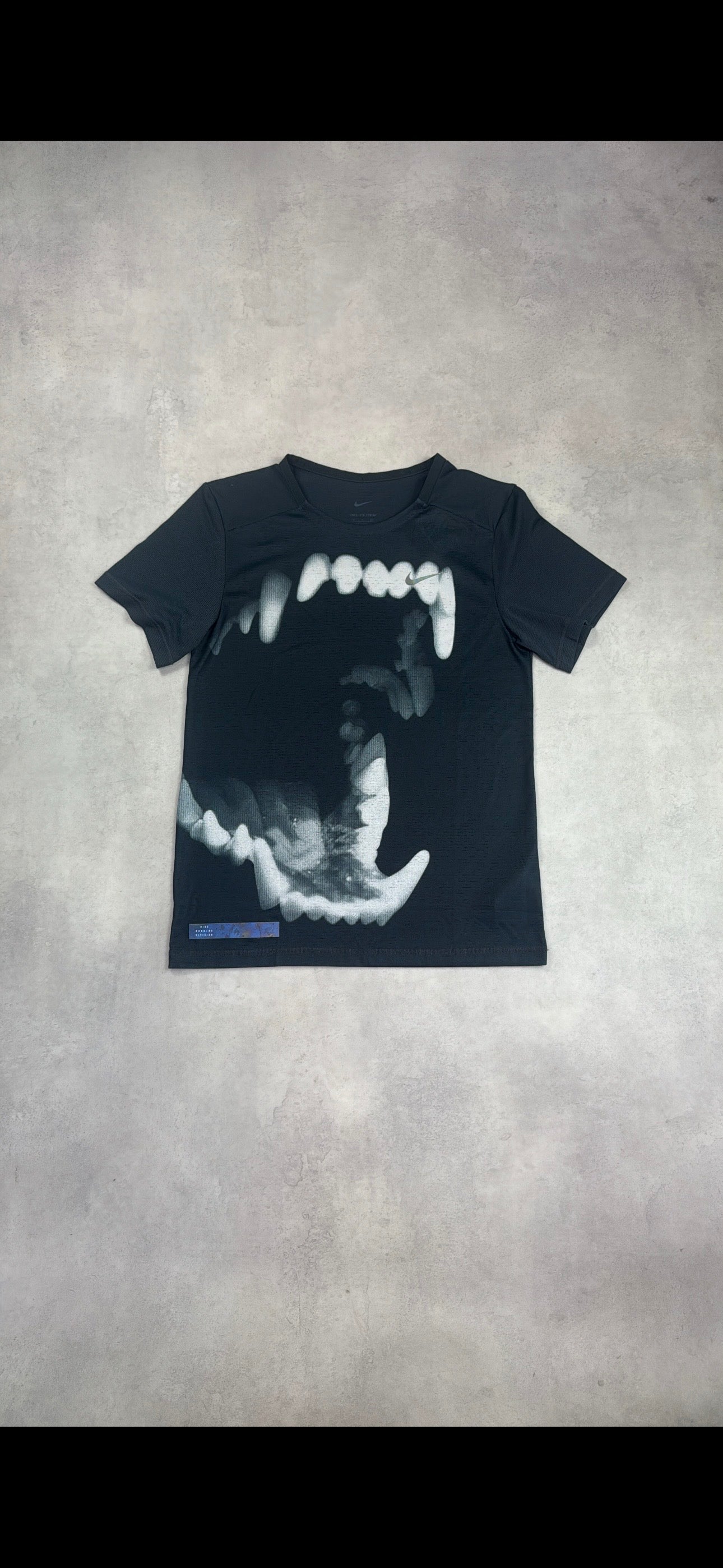 Nike Miler Teeth T-Shirt Black