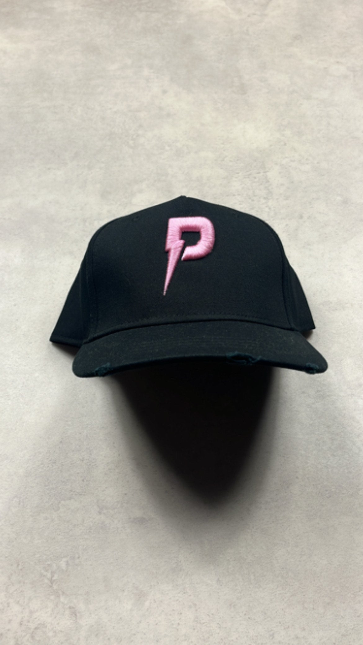 Patterned Pink Foam Hat