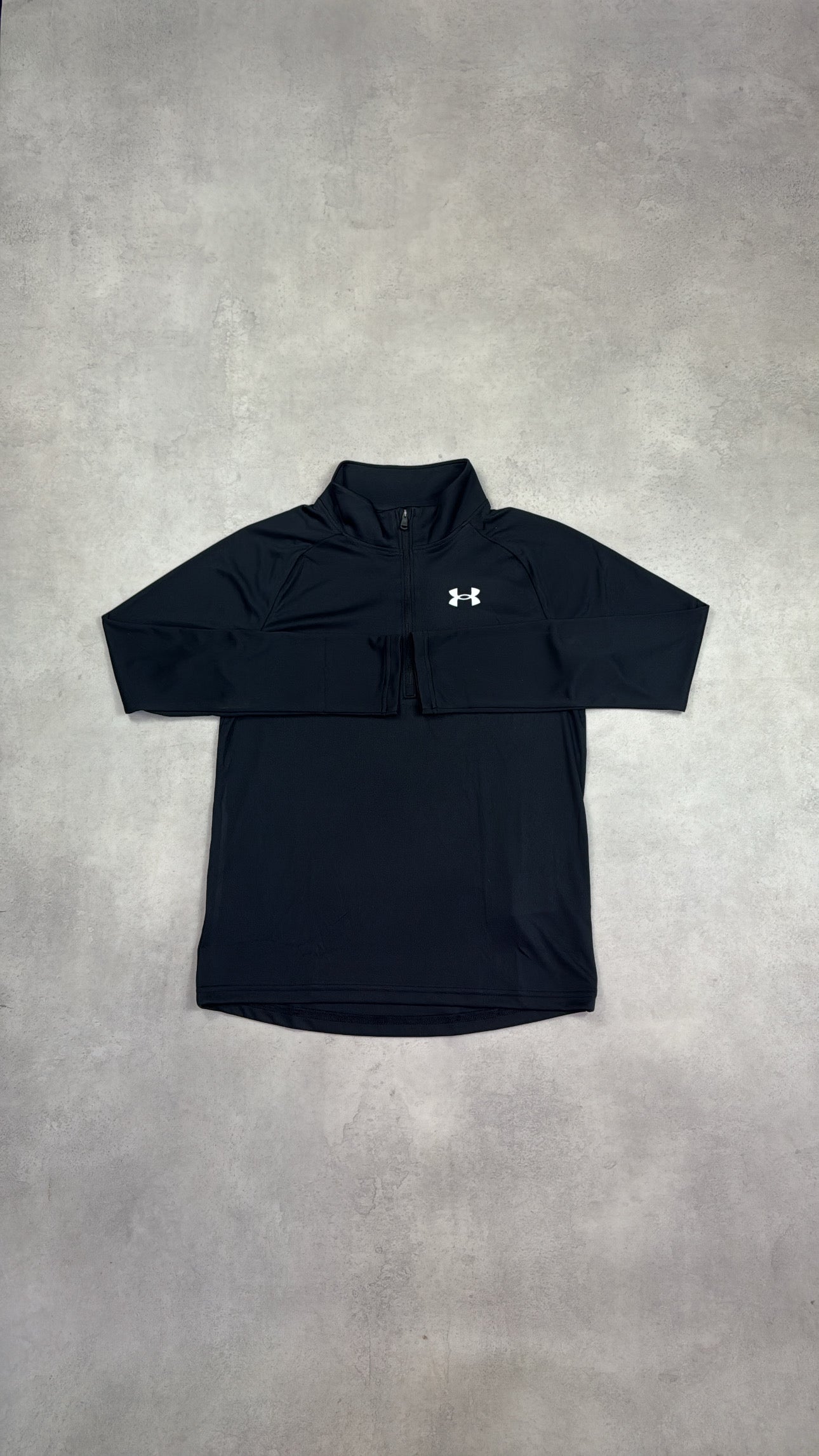 Junior UA Black Half Zip