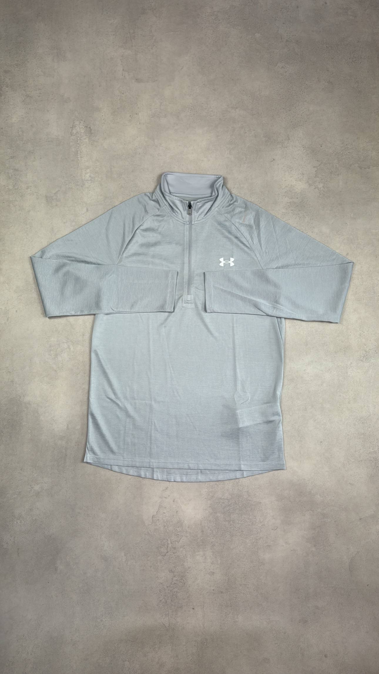 Ua Half Zip Grey